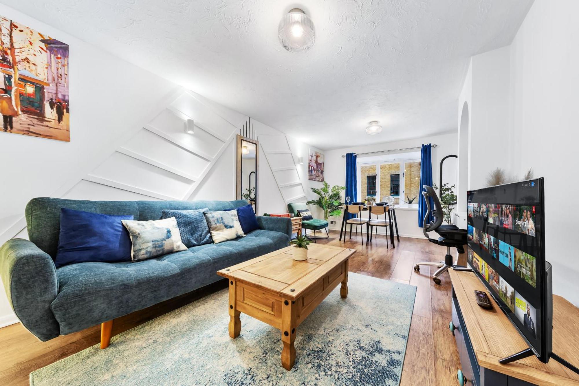 Quirky Canary 2Bed, Free Parking, Smart Tv & Games London Exterior photo